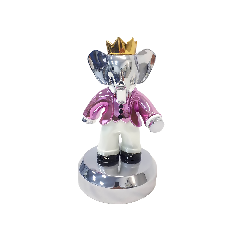 Babolex Glossy Pink Sculpture