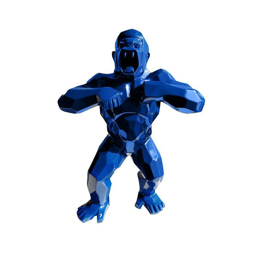 Wild Kong Blue Sculpture