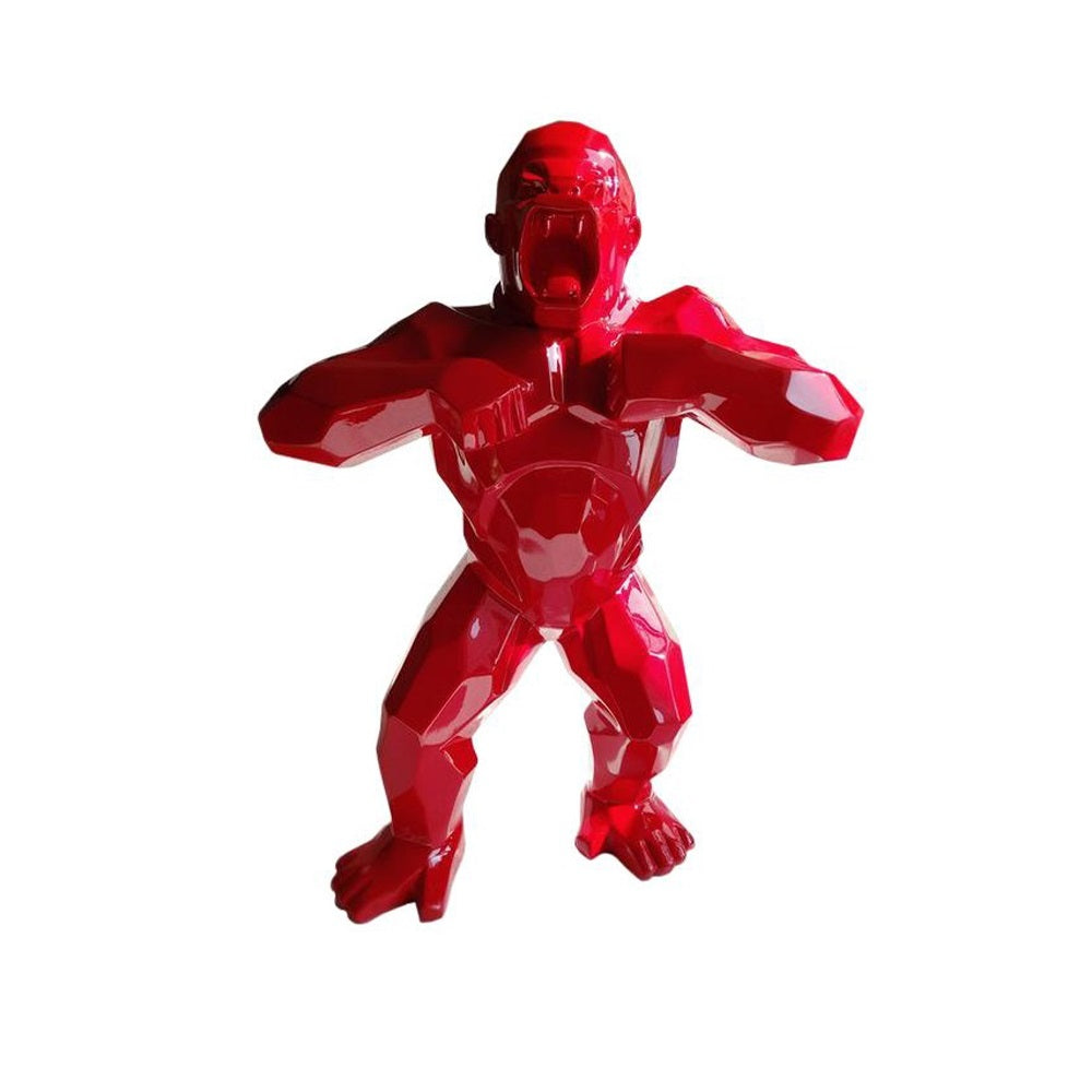 Wild Kong Red Statue