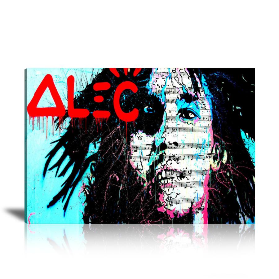 Bob Marley, Reggae, Sheet Music, Collage Art, Spray Paint, Graffiti, Street Art, Prints, Pop Art, Paintings, Canvas, Art, Alec Monopoly, Landscape