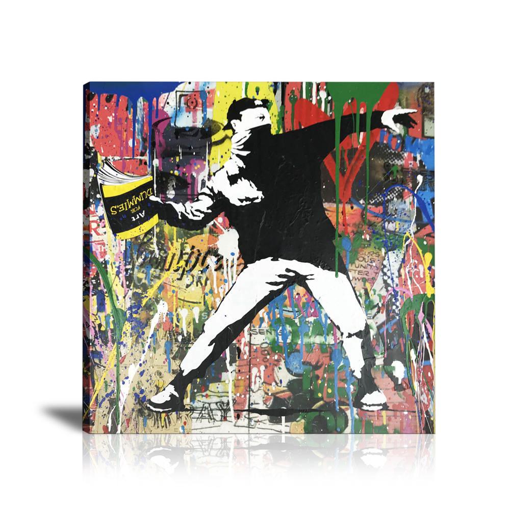 Art For Dummies, Campbell's, Spray, Thrower, Street Art, Prints, Pop Art, Paintings, Mr. Brainwash, Canvas